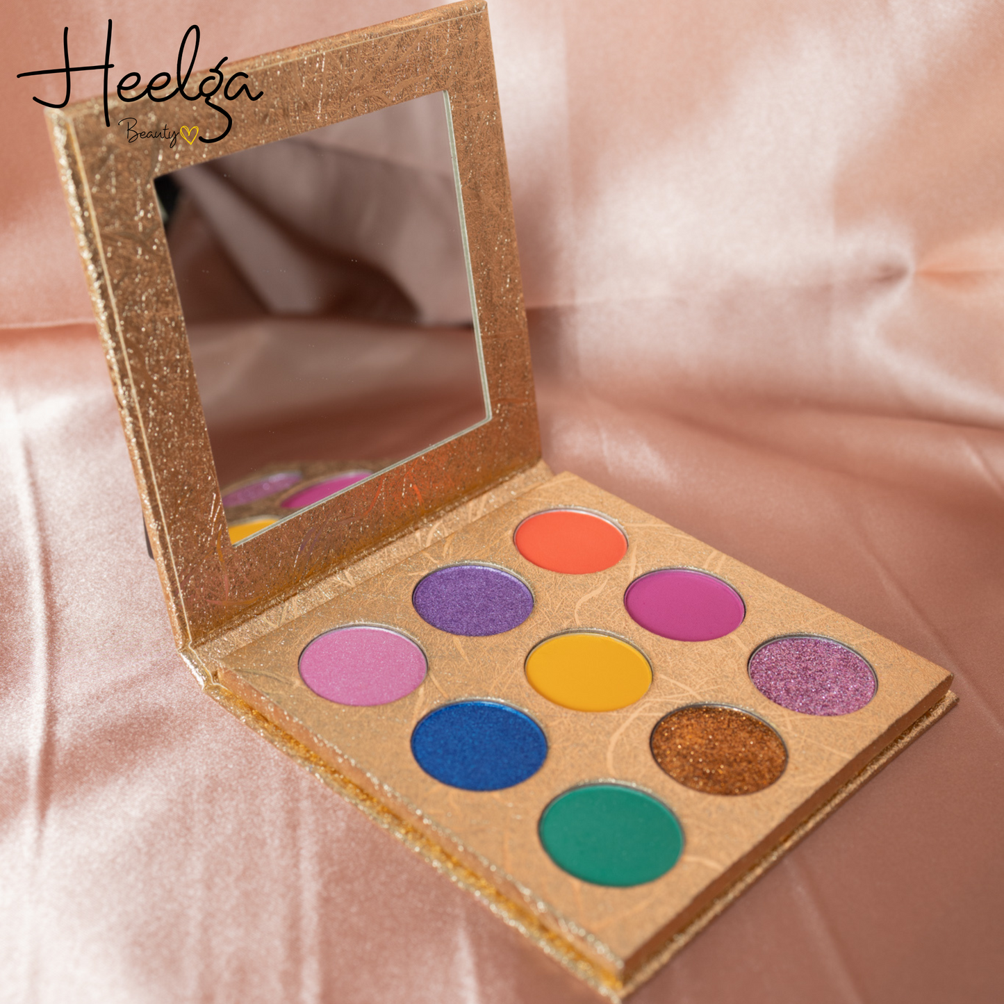 Heelga Golden Luxe Eyeshadow Palette Collection