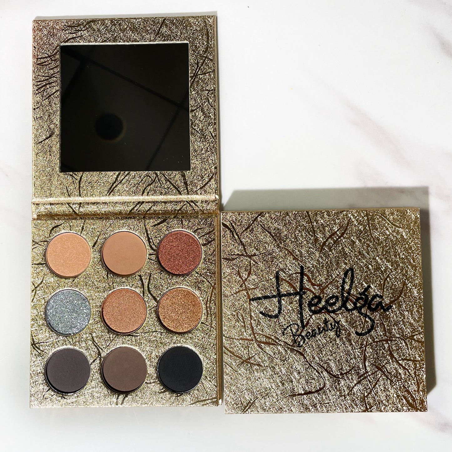 Heelga Golden Luxe Eyeshadow Palette Collection